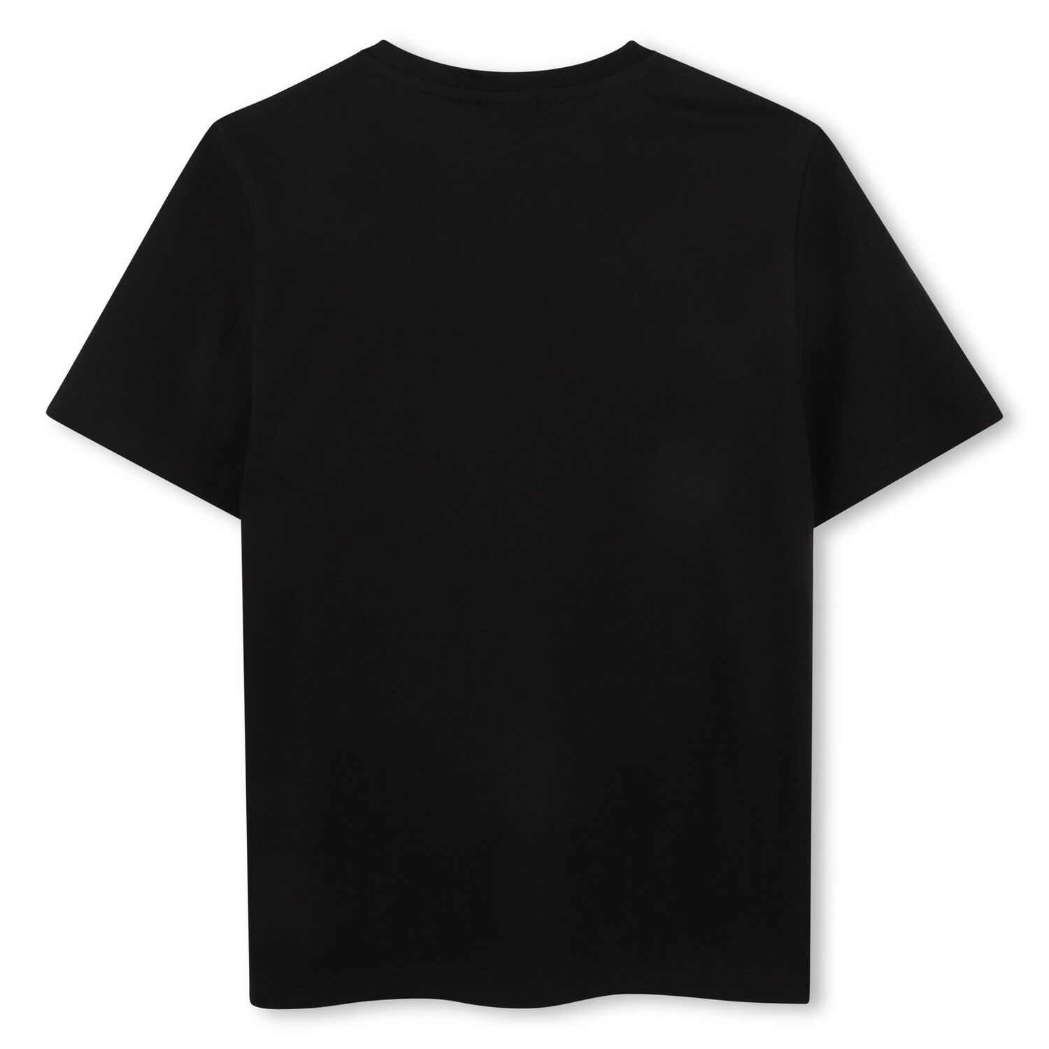 Boys Black Logo T-Shirt, 1, hi-res
