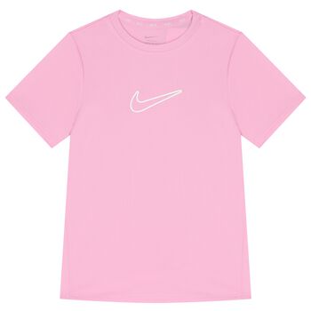 Girls Pink Logo T-Shirt