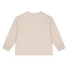 طقم أولاد هدايا أفرول باللون البيج والأبيض ( 3 قطع) , 8, hi-res