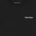 تي شيرت أولاد بالشعار باللون الأسود, 1, hi-res