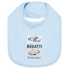 Baby Boys Blue Logo Bib, 2, hi-res