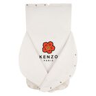 عش أطفال قابل للعكس مزين بالزهور بلون العاجي والبيج, 1, hi-res