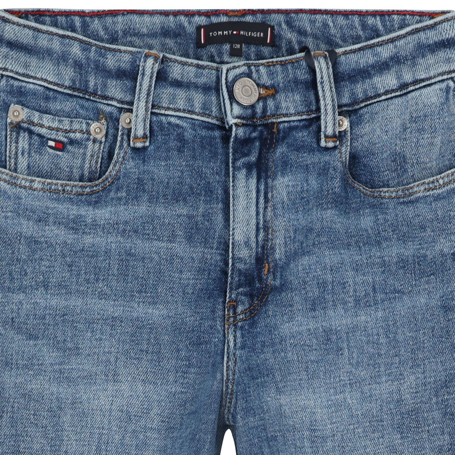 Boys Blue Denim Jeans, 1, hi-res