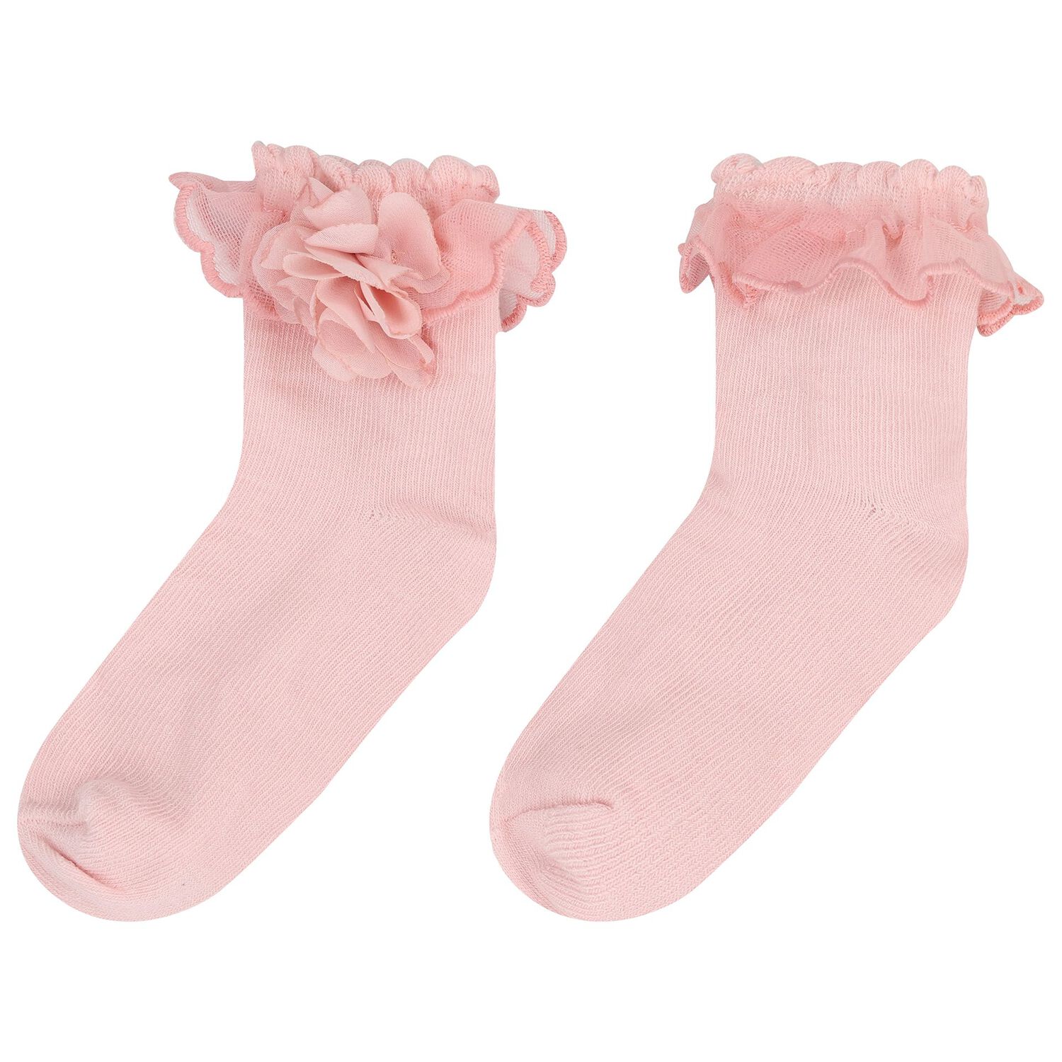 Baby Girls Pink Headband & Socks Set, 3, hi-res image number null