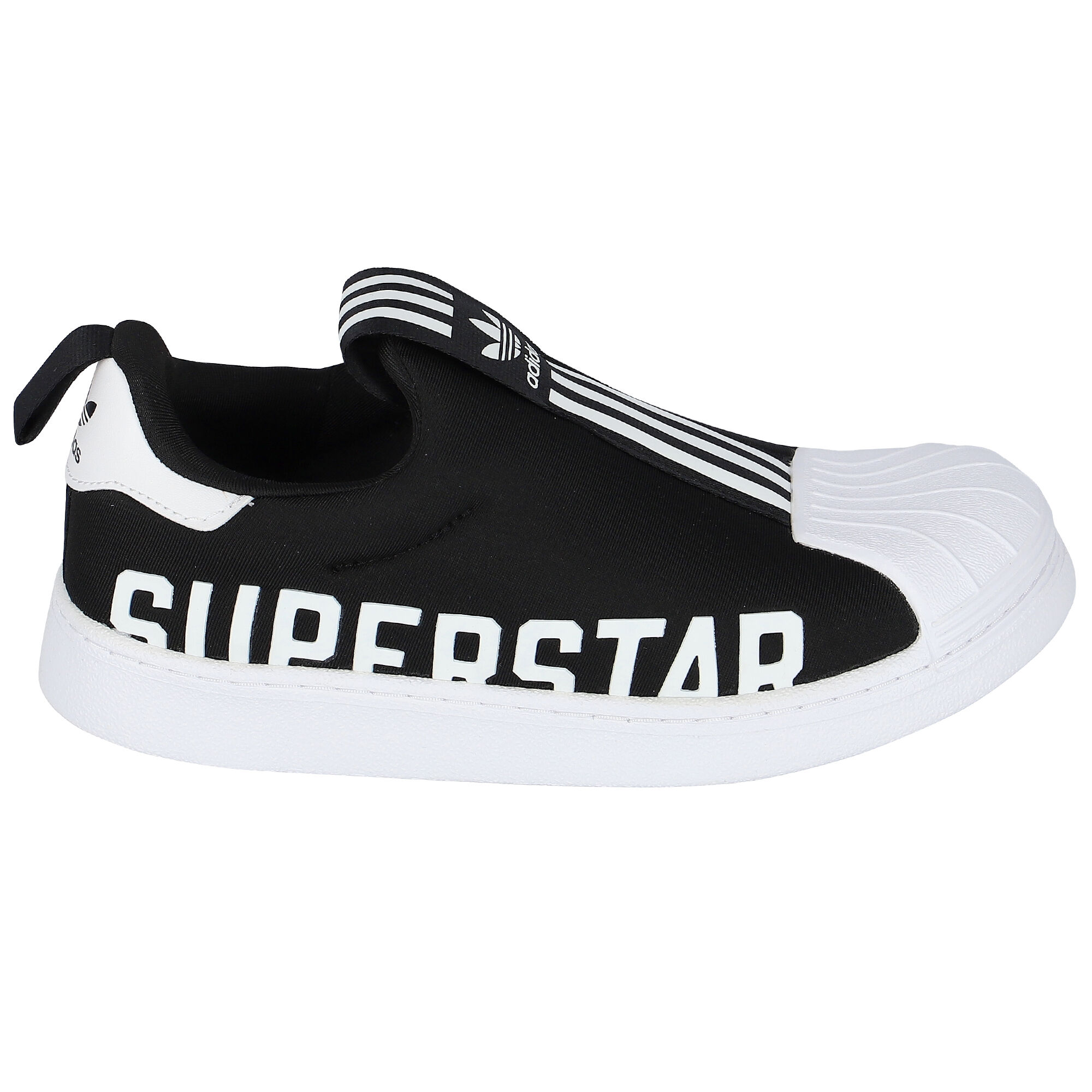 adidas Originals Boys Black Superstar 360 Trainers Junior