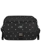 Black Logo Baby Changing Bag, 1, hi-res