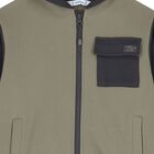 طقم بدله رياضيه للاولاد باللون الاخضر والرمادى ( 3 قطع ) , 1, hi-res