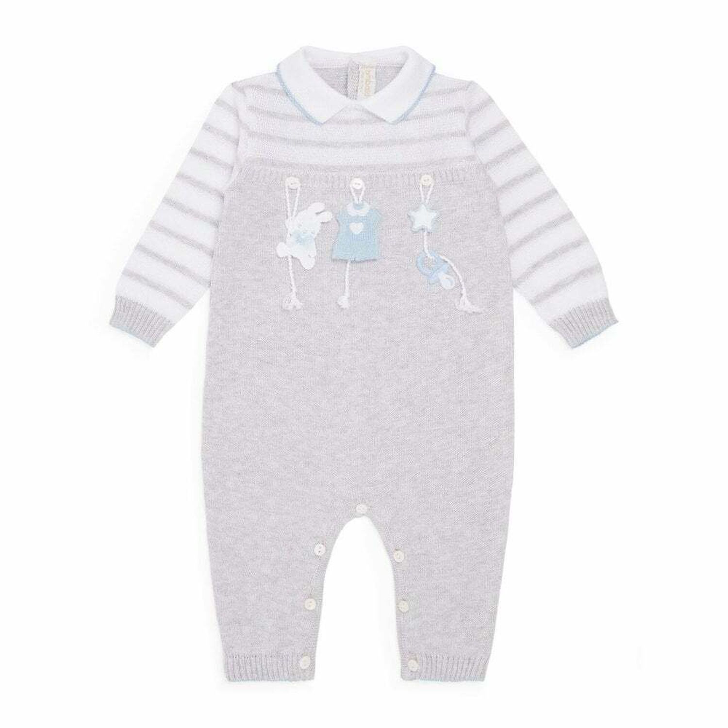 افرول باللون الابيض و الرمادي للأولاد, 1, hi-res image number null