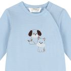 Baby Boys Blue Babygrow ( 2-Pack ), 1, hi-res