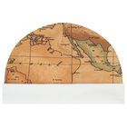 طقم هدايا ملابس اطفال بنقشة جغرافية باللونين الابيض و البيج , 1, hi-res