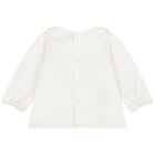 طقم هدايا دونغرى بنات باللون الابيض والوردى , 1, hi-res