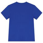 Boys Blue Logo T-Shirt, 1, hi-res