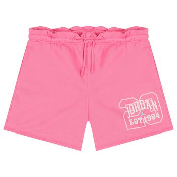 Girls Pink Jordan Shorts