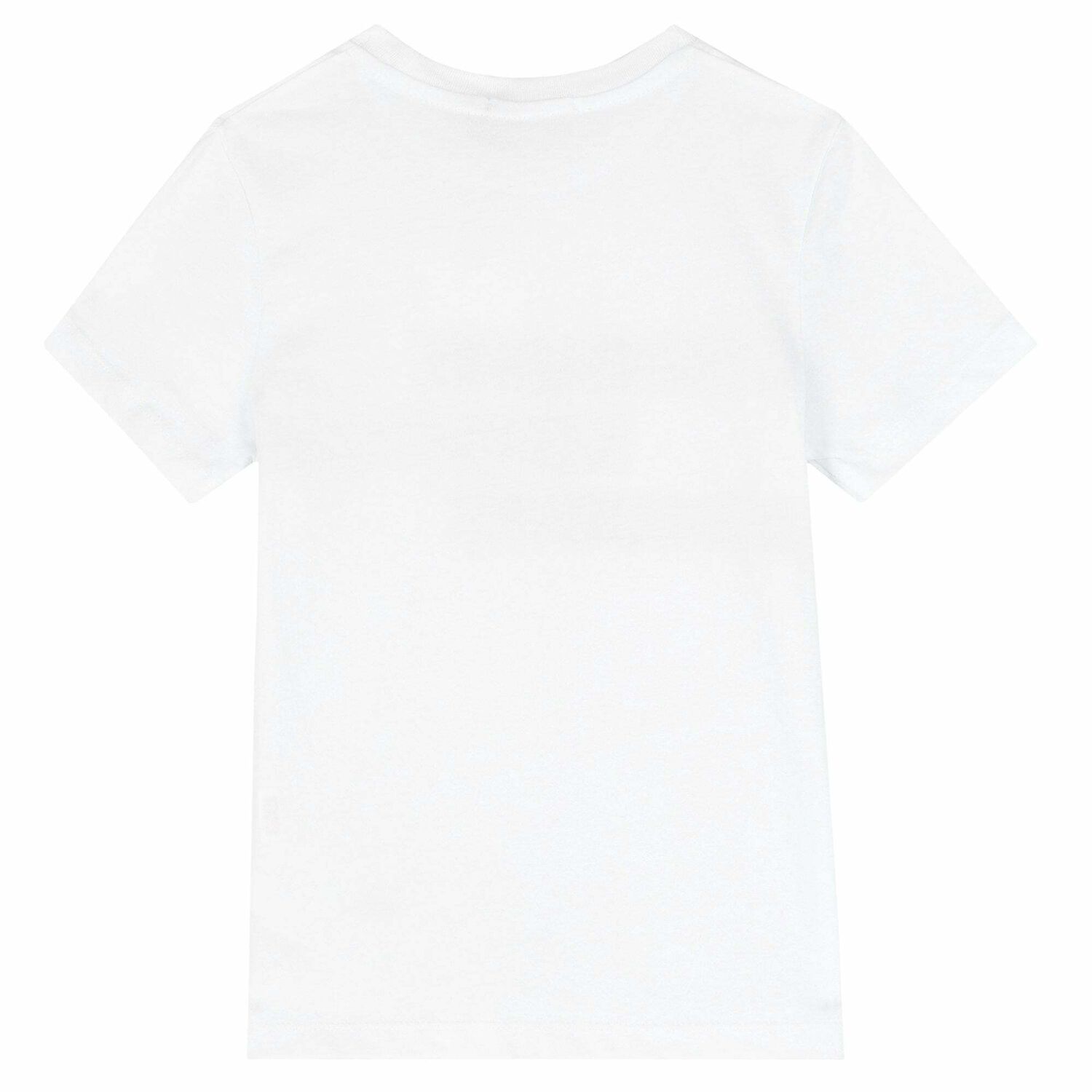 Boys White Logo T-Shirt, 1, hi-res image number null