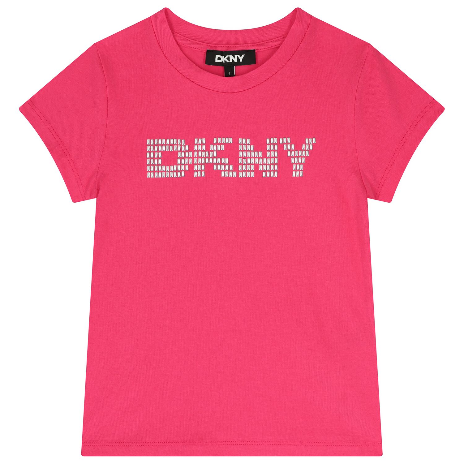 Girls Pink Logo T-Shirt, 2, hi-res