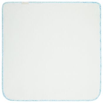 بطانية أطفال متعرجة باللون زرقاء للأولاد 