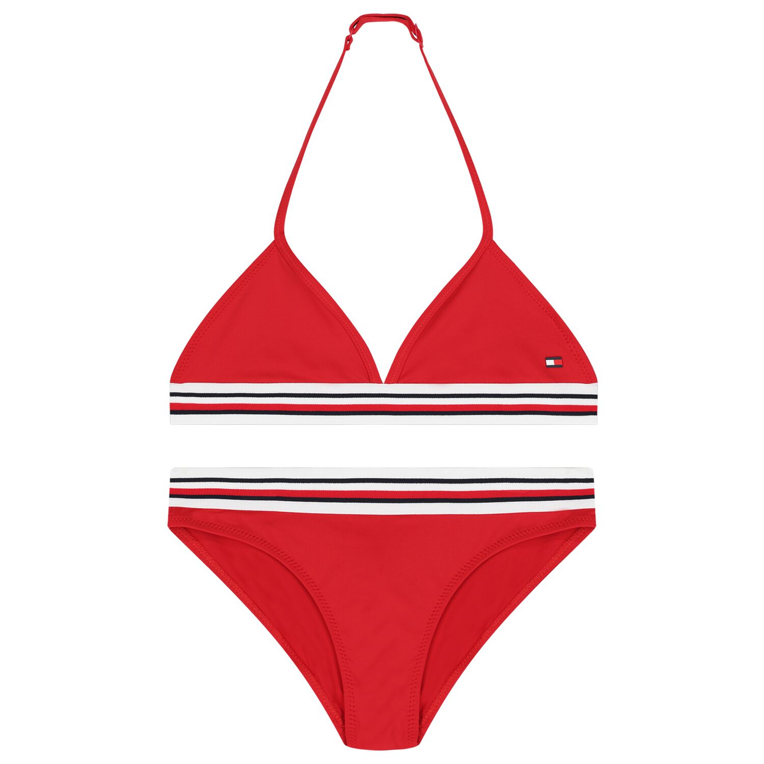Girls Red Logo Bikini, 1, hi-res