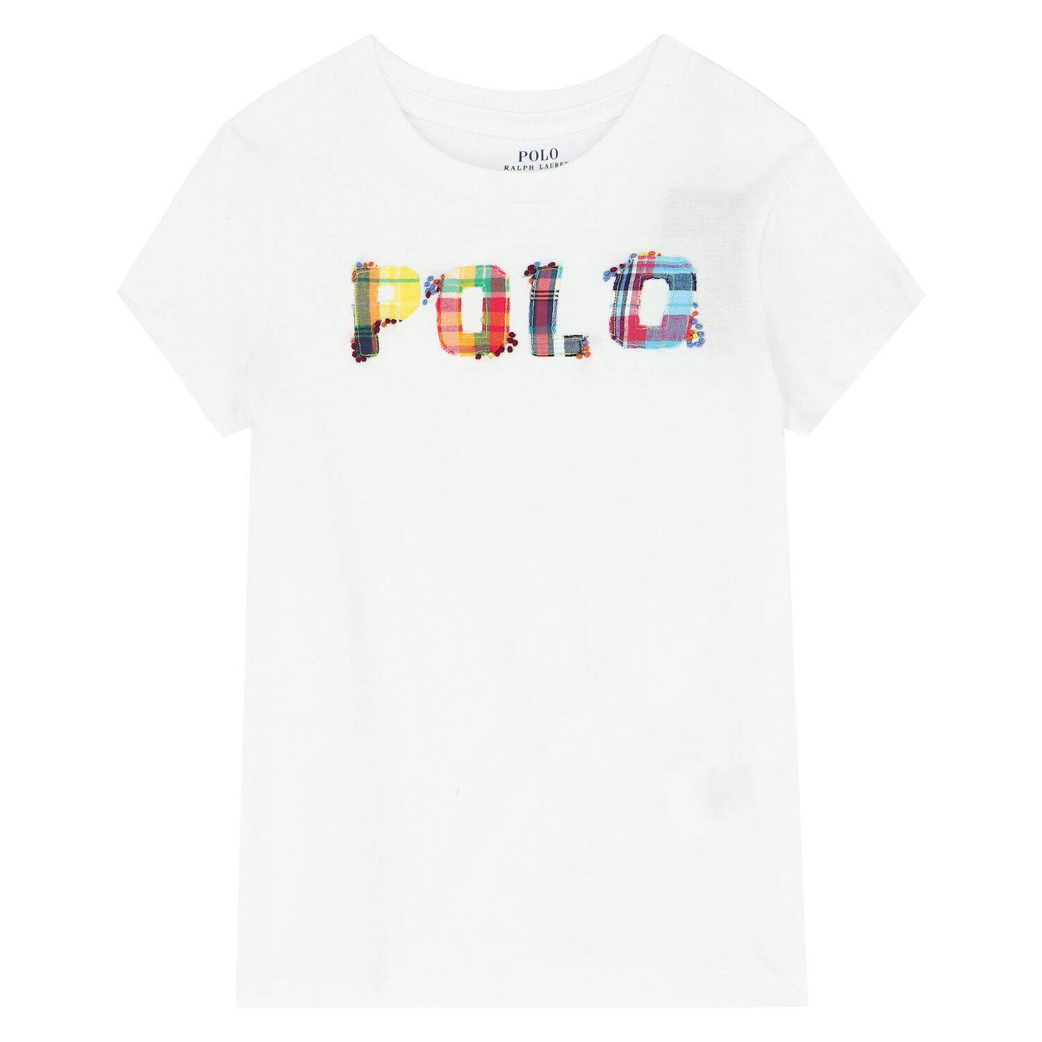 Girls White Logo T-Shirt, 1, hi-res image number null