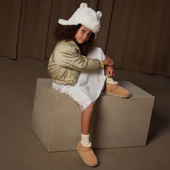 Chestnut Brown Classic Ultra Mini Suede Boots