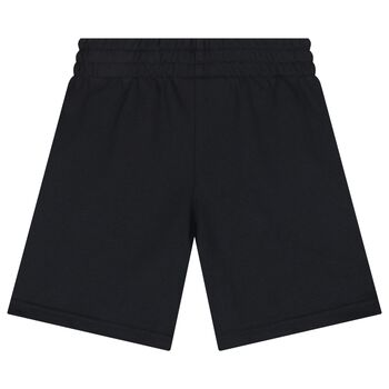 Boys Black Logo Shorts 