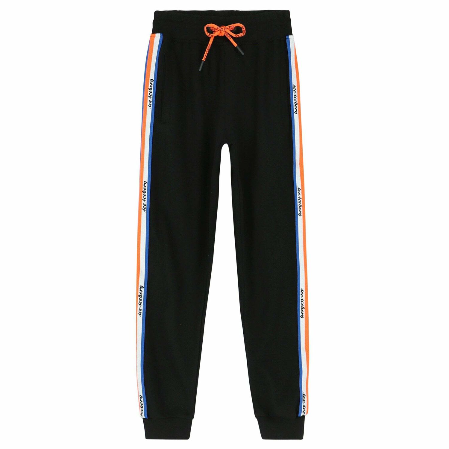 Boys Black Logo Joggers, 1, hi-res image number null
