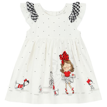 Younger Girls White Dress