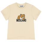 Beige Teddy Bear Logo T-Shirt, 2, hi-res