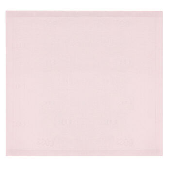 Baby Girls Pink Logo Knitted Blanket