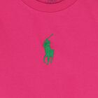 Girls Pink Logo T-Shirt, 1, hi-res
