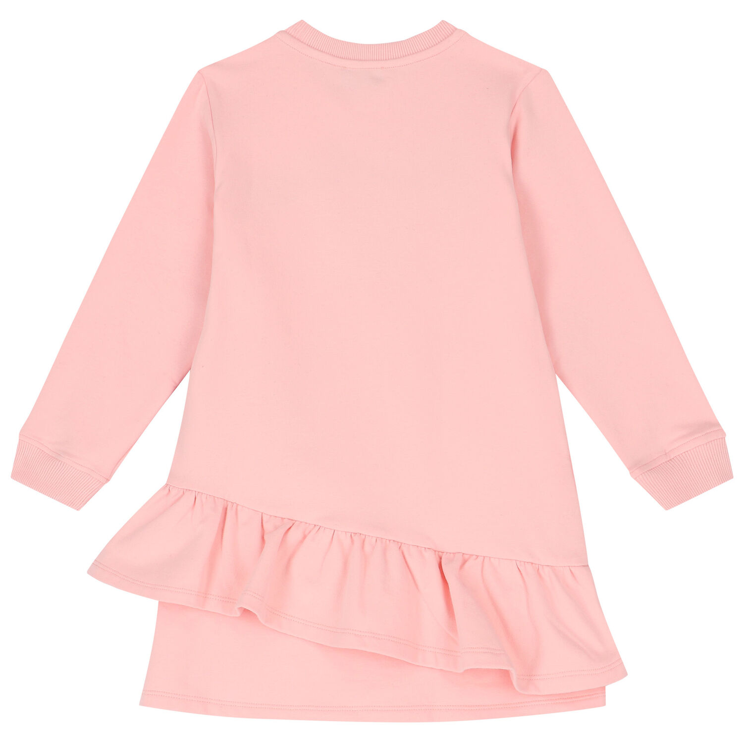 فستان بنات بشعار تيدى باللون الوردى, 4, hi-res