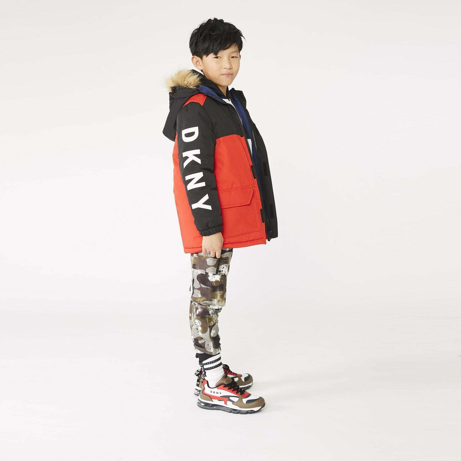 Boys Khaki Camo Joggers, 1, hi-res image number null
