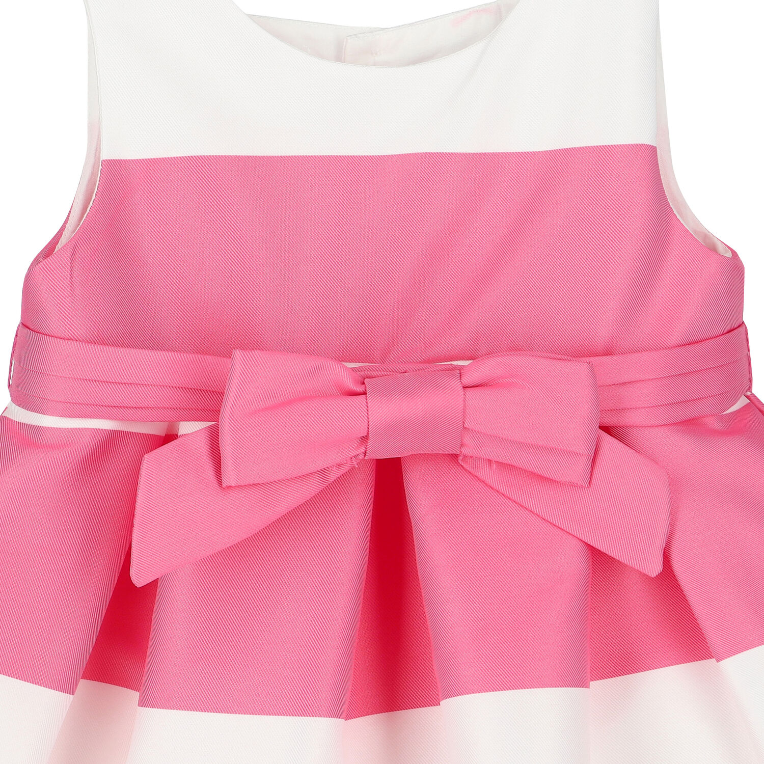 Younger Girls Pink Striped Dress, 1, hi-res image number null