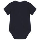 Baby Boys Navy Blue & Blue Logo Gift Set, 3, hi-res