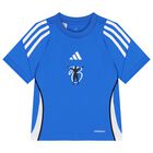 تيشيرت بالشعار باللون الأزرق والأبيض, 1, hi-res