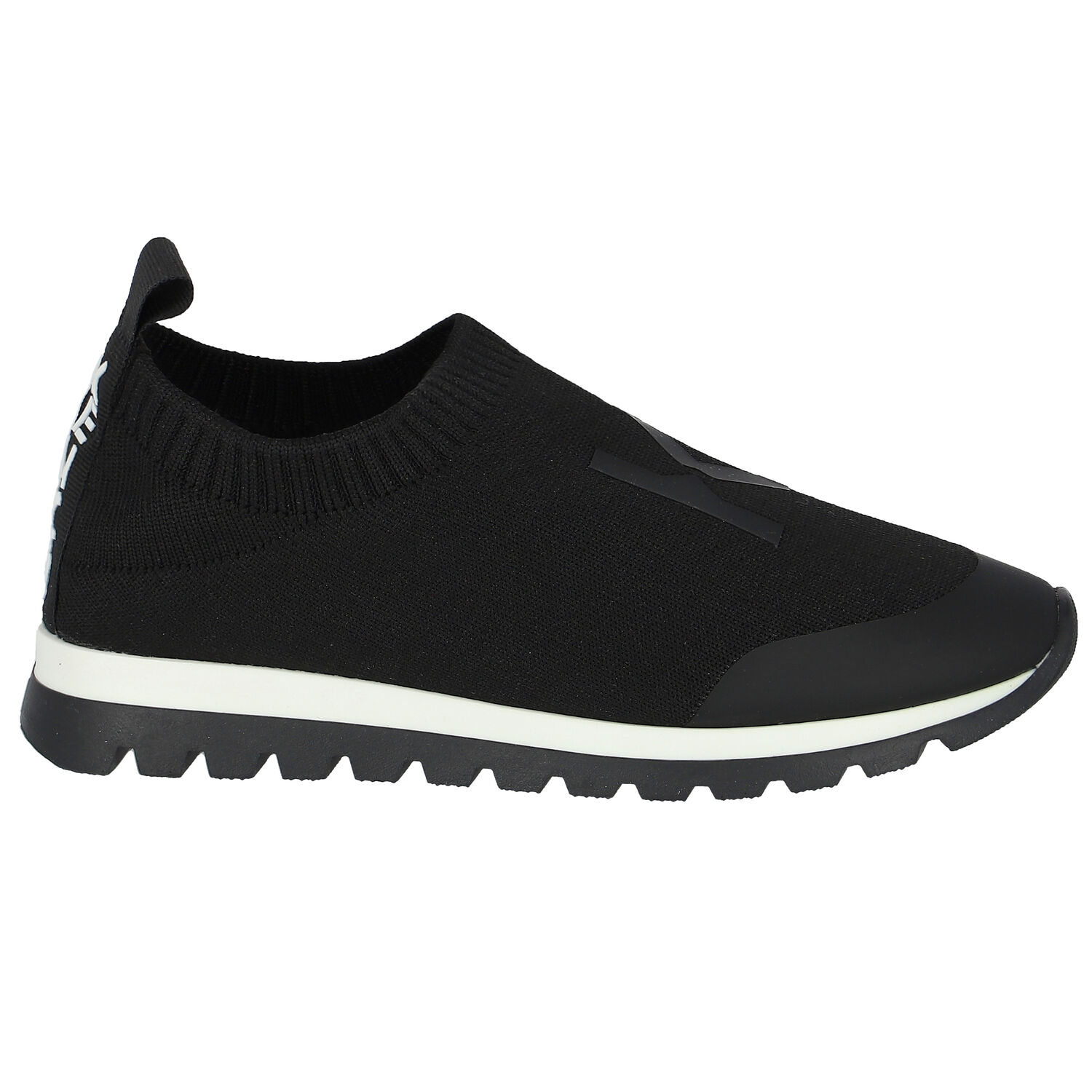 Boys Black Logo Trainers, 1, hi-res image number null