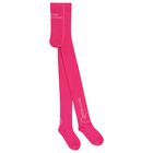 طقم فستان بطبعة قلب باللون الأزرق والوردي للفتيات, 1, hi-res