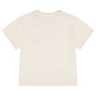 Beige Elephant Logo T-Shirt , 1, hi-res