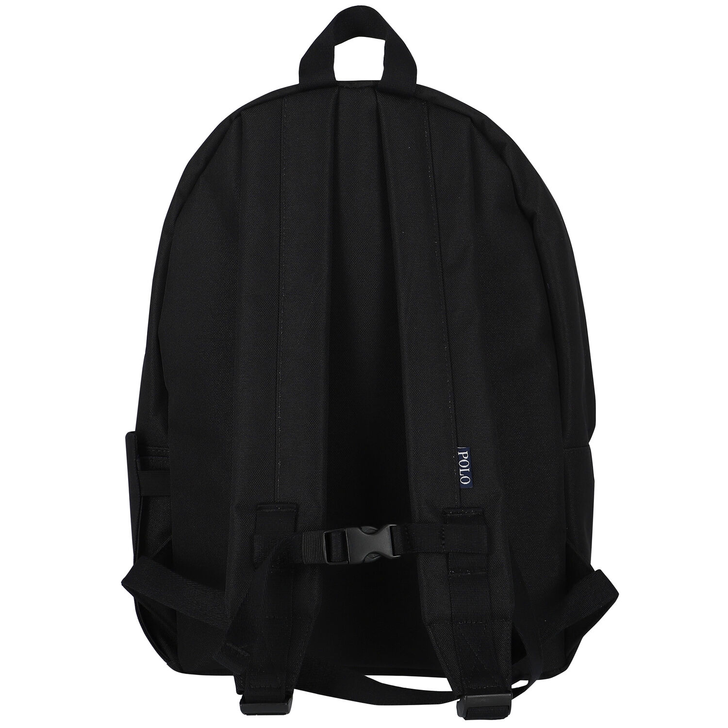 Black Logo Backpack, 1, hi-res