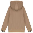 بدله رياضيه اولاد بالشعار باللون البيج, 2, hi-res