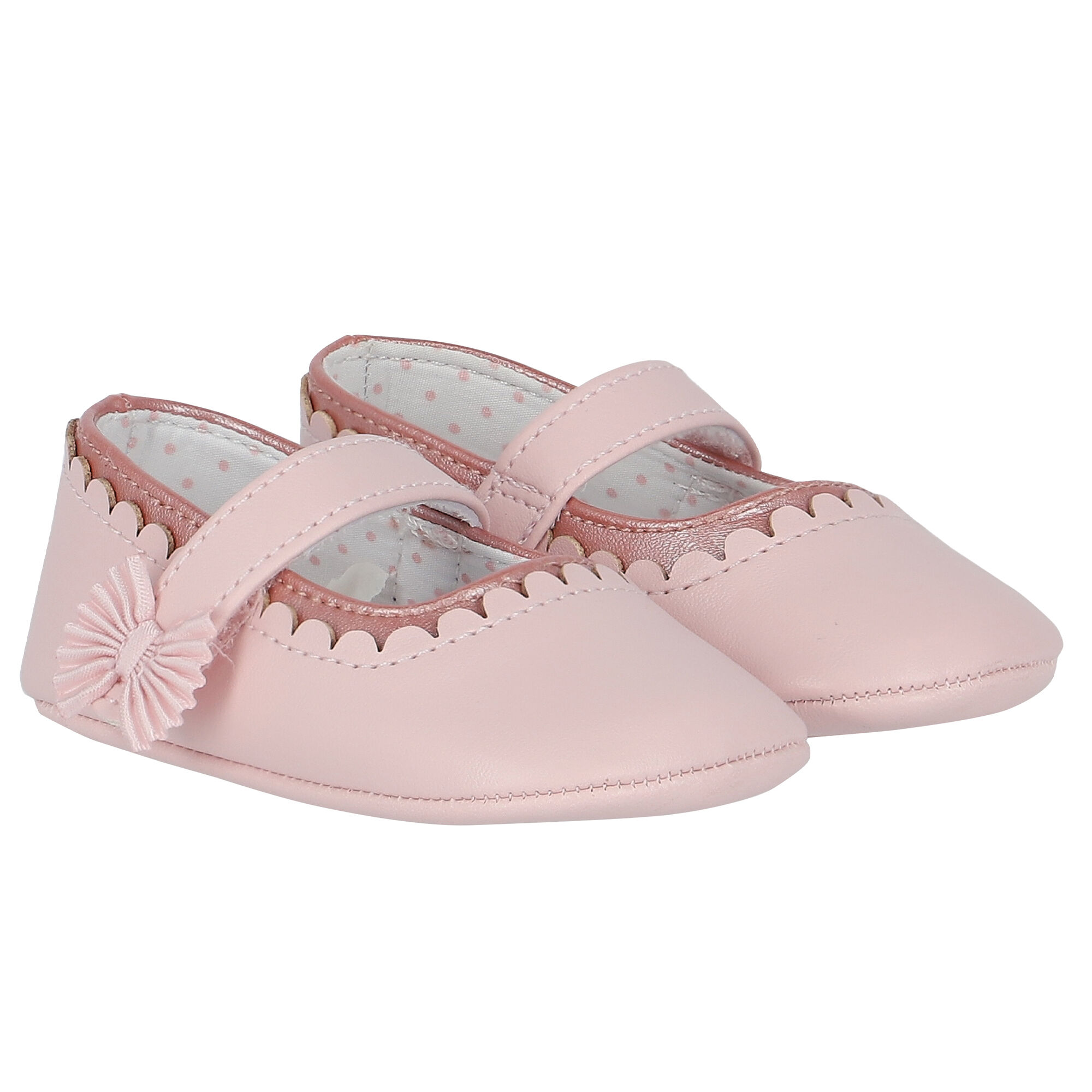 Mayoral Baby Girls Pink Pre Walker Mary Jane Shoes Junior Couture UAE
