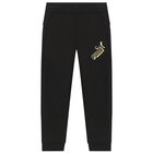 Black Logo Joggers, 1, hi-res
