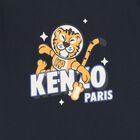 سويت شيرت بشعار النمر باللون الأزرق الداكن للأولاد الصغار, 1, hi-res