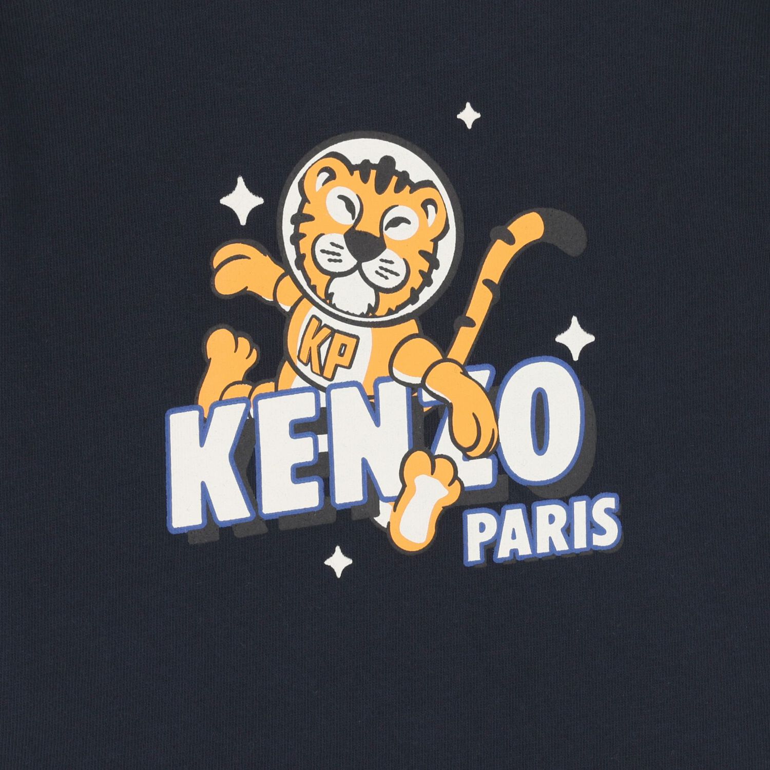 سويت شيرت بشعار النمر باللون الأزرق الداكن للأولاد الصغار, 1, hi-res