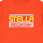 تيشيرت بالشعار باللون الاحمر للبنات, 1, hi-res