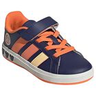 Boys Navy Blue Disney Grand Court Trainers, 1, hi-res