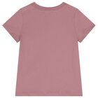 Girls Pink Logo T-Shirt, 1, hi-res