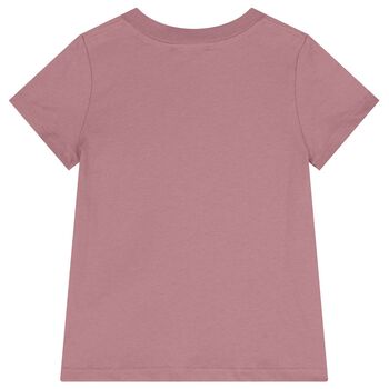 Girls Pink Logo T-Shirt