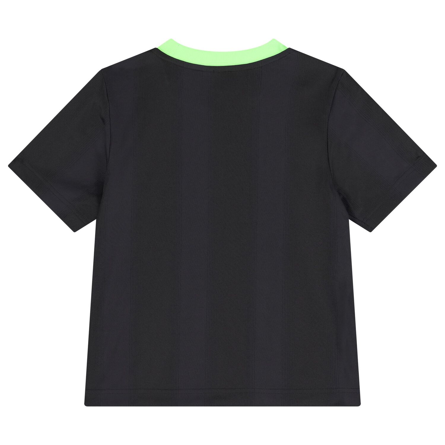 Black & Green Logo Shorts Set, 1, hi-res