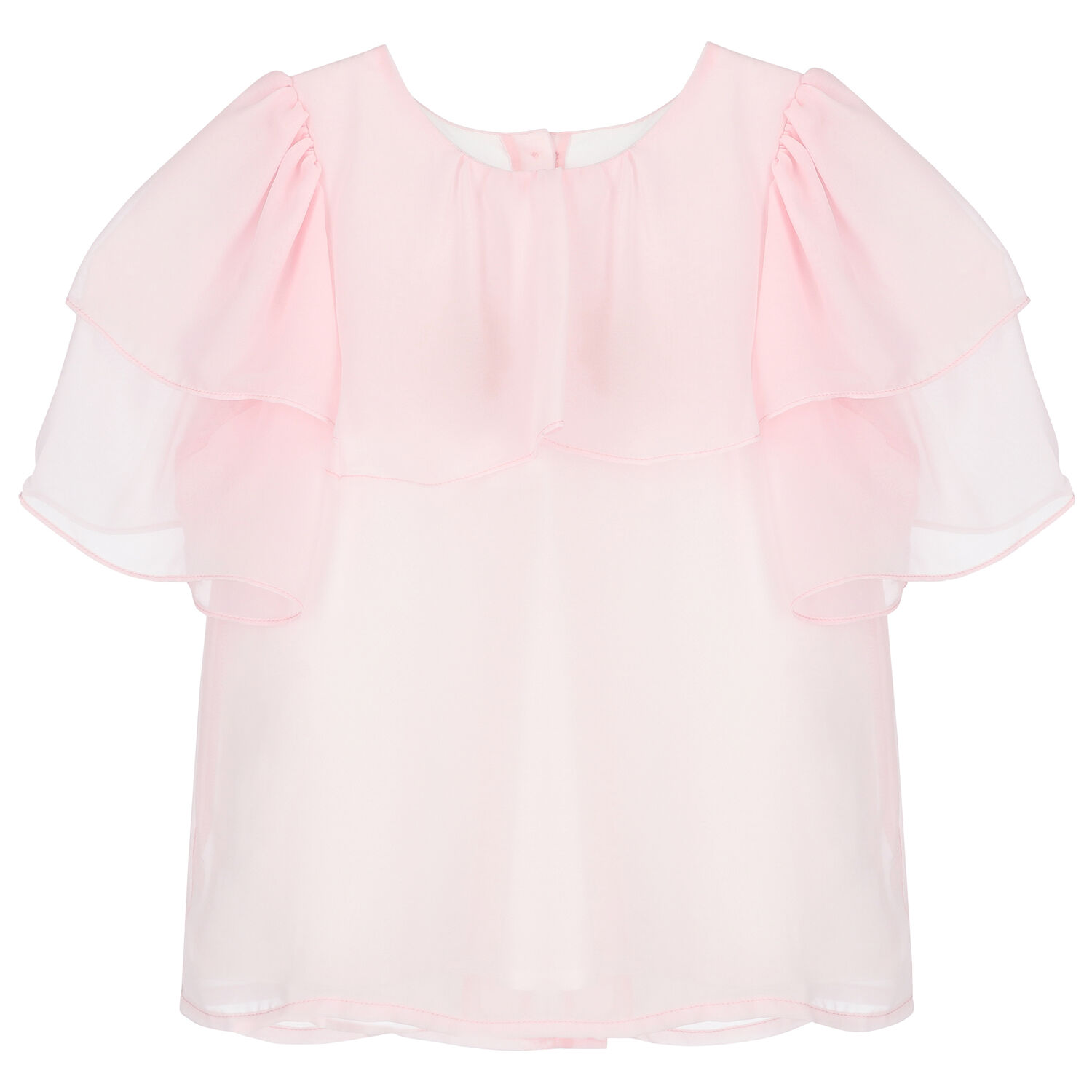 طقم تنورة بنات بالزهور باللون الوردي , 1, hi-res