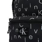 Black Logo Backpack, 1, hi-res